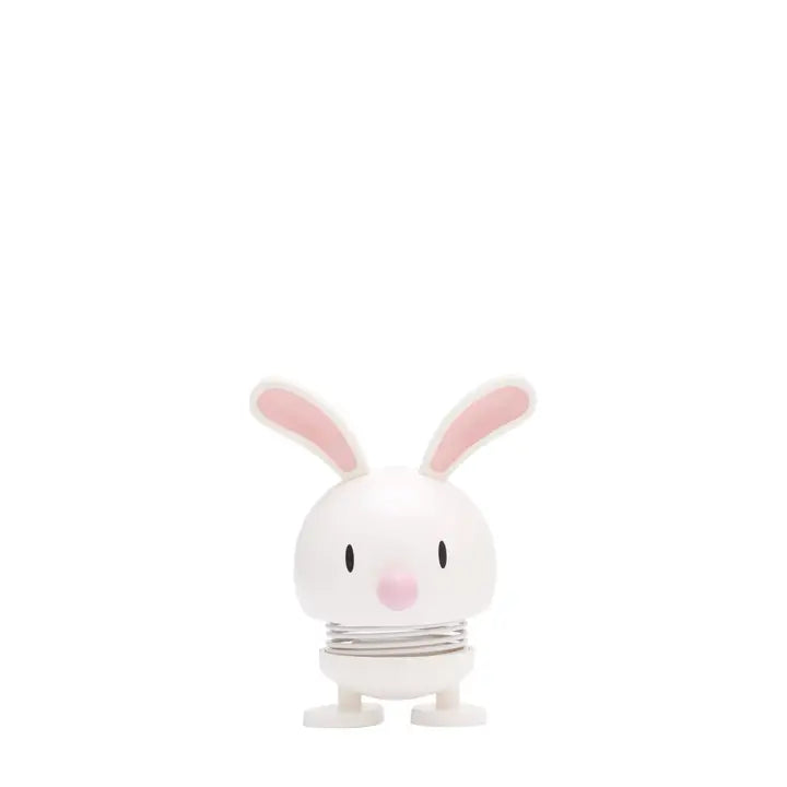 Hoptimist Bunny in White