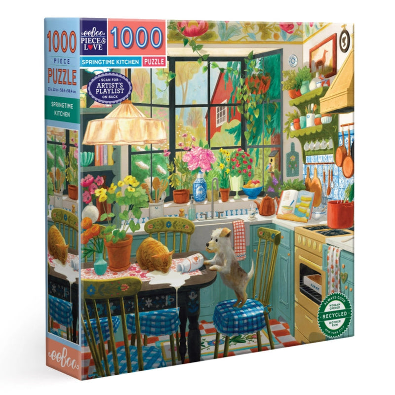 Springtime Kitchen 1000 Piece Puzzle