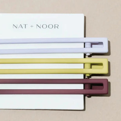 Nat + Noor, Yarrow In Desert Sky Hair Clips