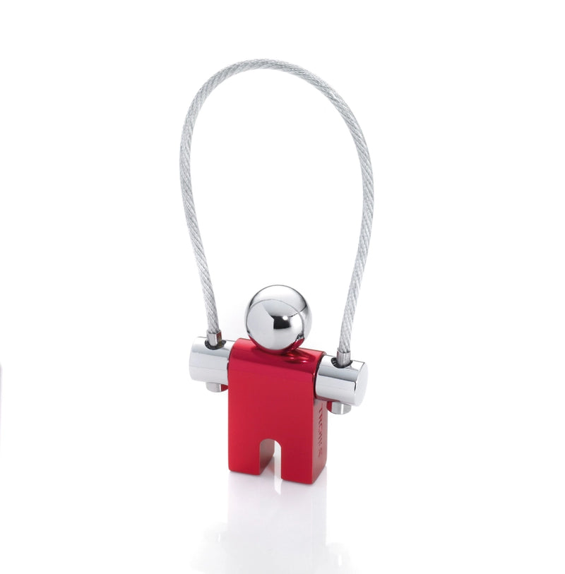 Troika Jumper, Keychain in A Red Finish