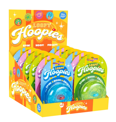 Loopy Hoopies in Green Sun
