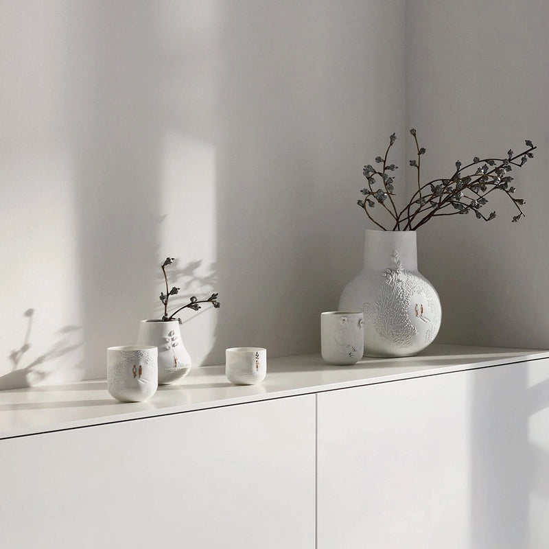 Picture Stories Porcelain Vase - Meadow