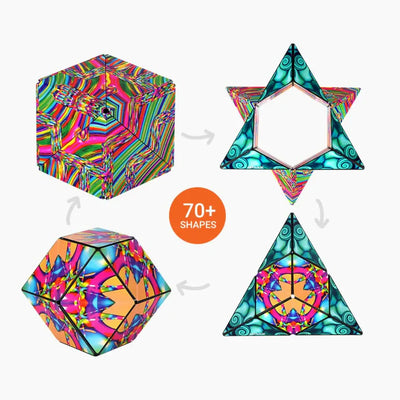 Shashibo: Magnetic Puzzle Artist Series - Artworx - Watercolor By Gartel