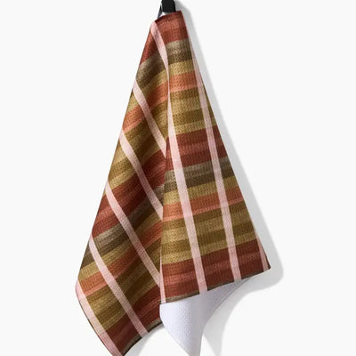Fall Harvest Stripes Tea Towel