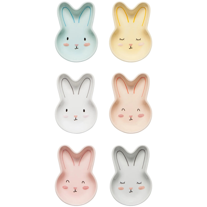 Bunny Pinch Bowls Set of 6