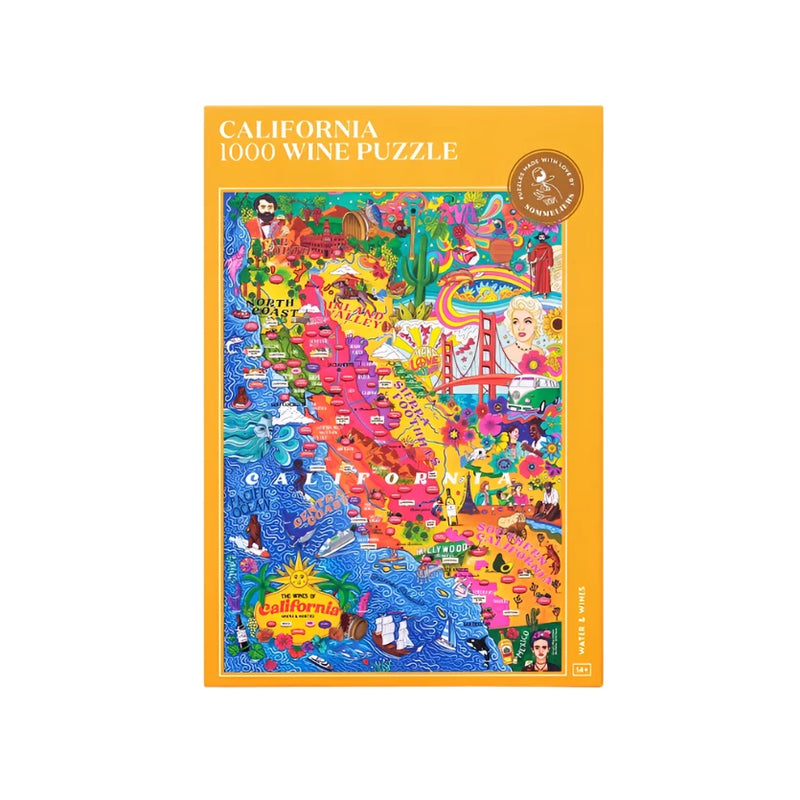 1000 Piece Wine Puzzle - California