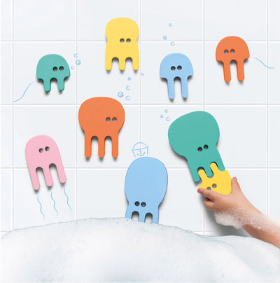Foam Bath Puzzle, Jellyfish