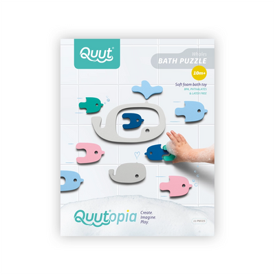 Foam Bath Puzzle, Whale