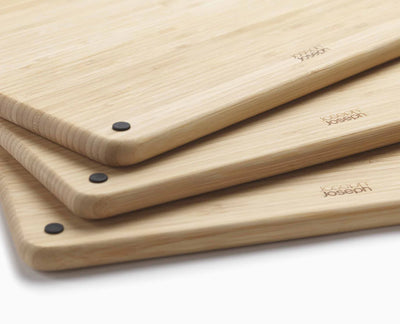 Joseph Joseph, Folio Steel Bamboo 3-piece Cutting Board Set