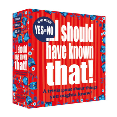 I Should Have Know That! Trivia Game Yes or No Edition