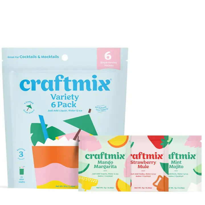 Variety Drink Cocktail | Mocktail Mixer, 3 Summer Flavors!