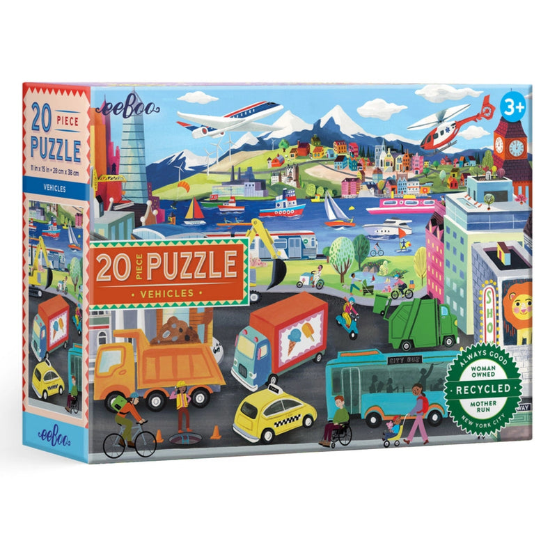 Vehicles 20 Piece Puzzle