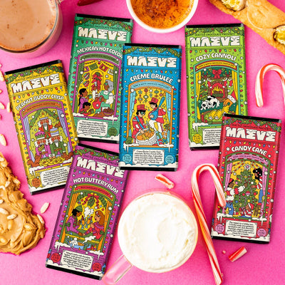 Candy Cane Truffle Bar