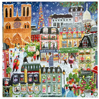 Paris Christmas 1000 Piece Puzzle