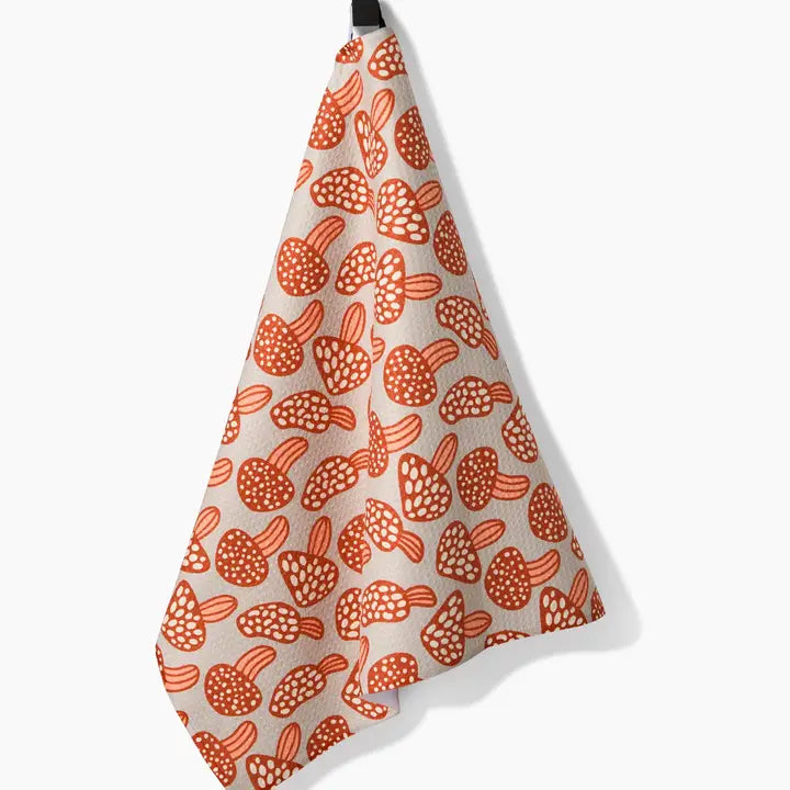 Many Mushrooms Tea Towel