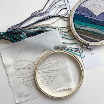 DIY Embroidery Kit, Landscape