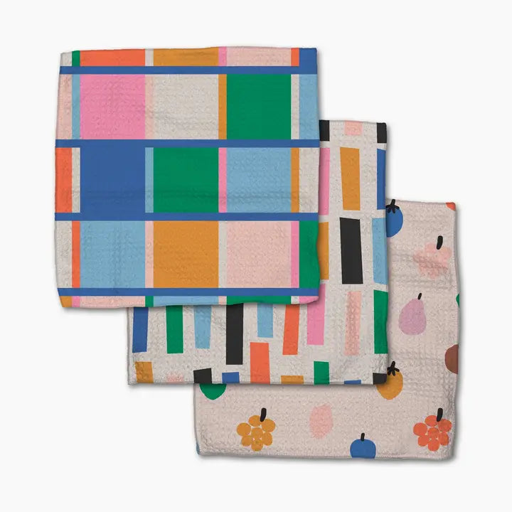 Fruit Basket Dishcloth Set