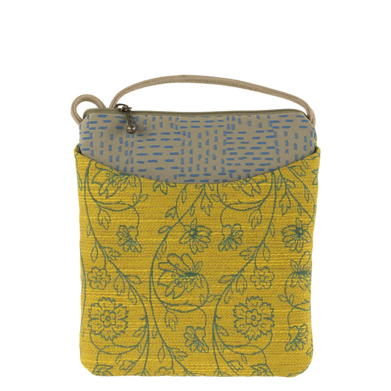 Cupcake Crossbody Bag in Filigree Gold