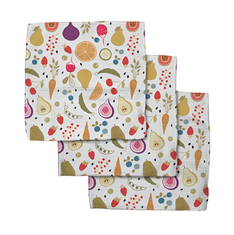 Farmers Market Dishcloth Set