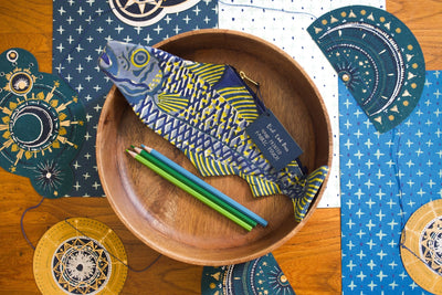 Fish Fabric Pouch