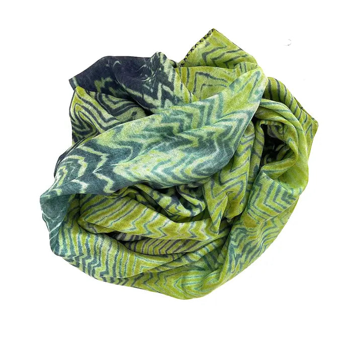 Wool Silk Stole - 2445