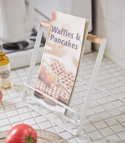 White Tosca Cookbook Stand