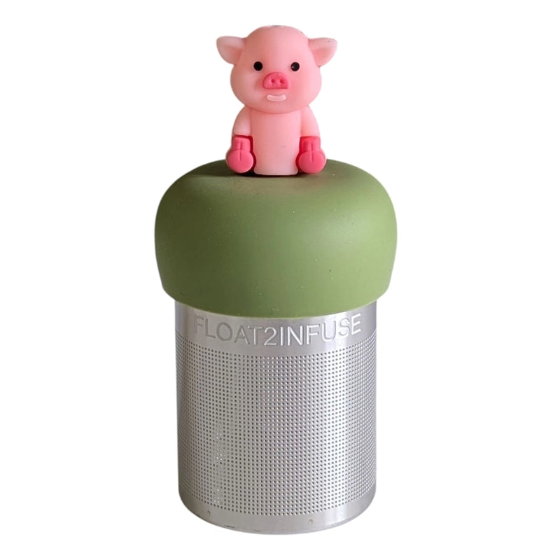 Pink Pig Floating Tea Infuser