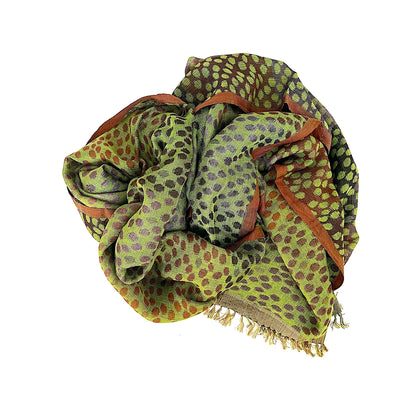Marigold Row Silk Stole 2493