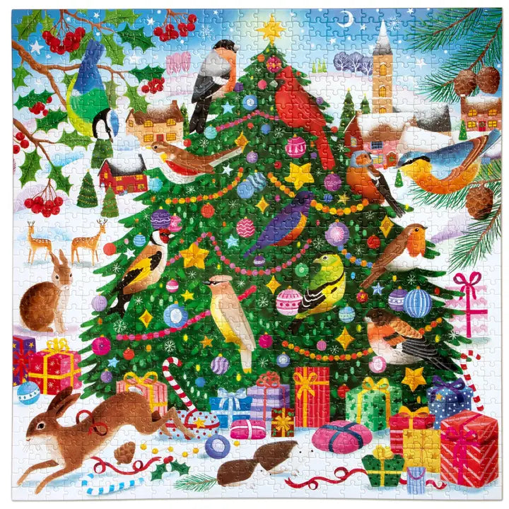 Christmas Songbirds 1000 Piece Puzzle
