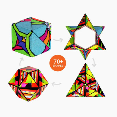 Shashibo: Magnetic Puzzle Artist Series - Artworx - Stained Glass By Gartel
