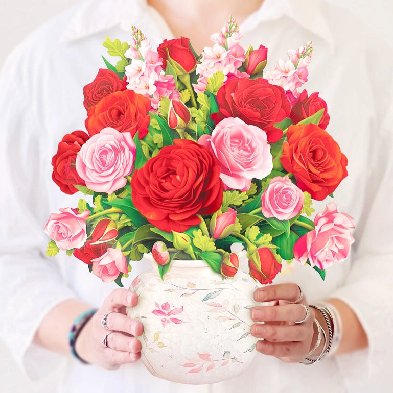 Fresh Cut Paper, Blooming Rose – AKAR Design