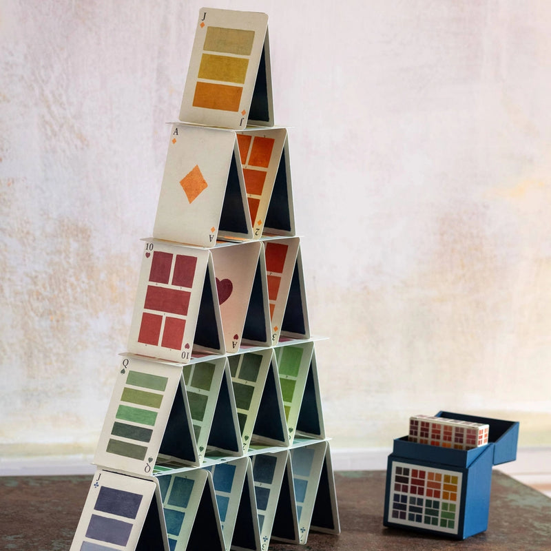 Roomytown, Watercolour Swatches Playing Cards – AKAR Design