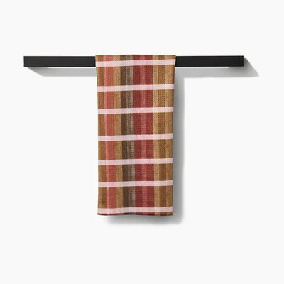 Fall Harvest Stripes Tea Towel