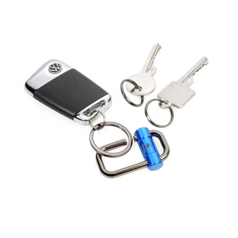 Troika 2-Way Quick Release Keychain in Blue