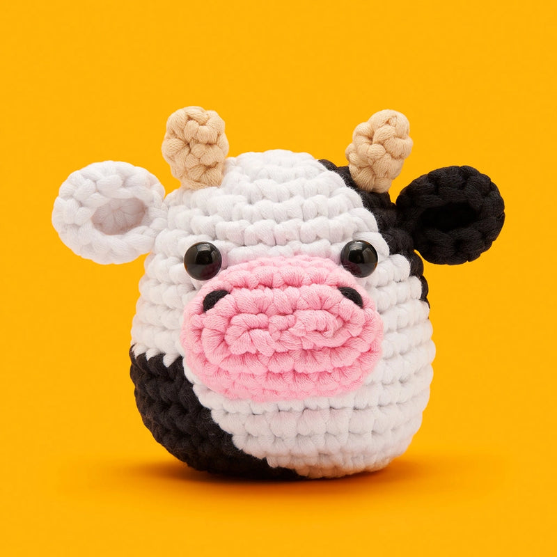 Lavender the Cow Intermediate Crochet Kit