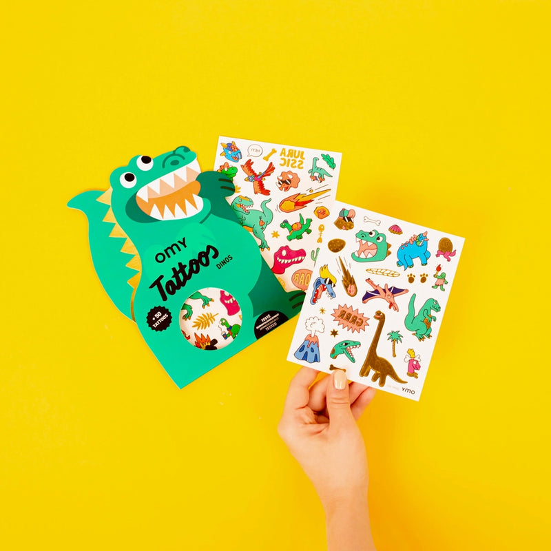 Kids Temporary Tattoos, Dinosaurs