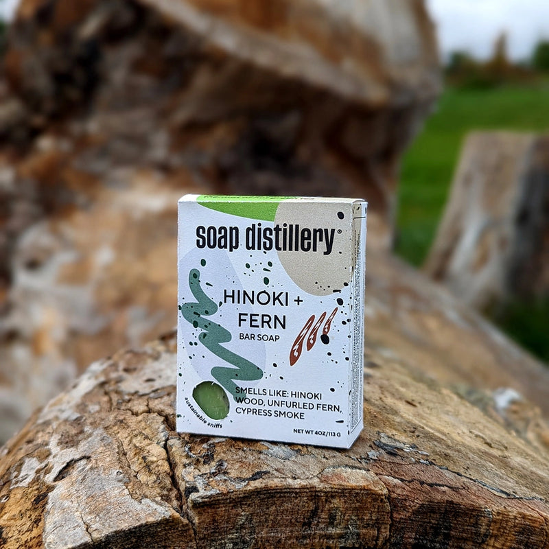 Hinoki and Fern Bar Soap