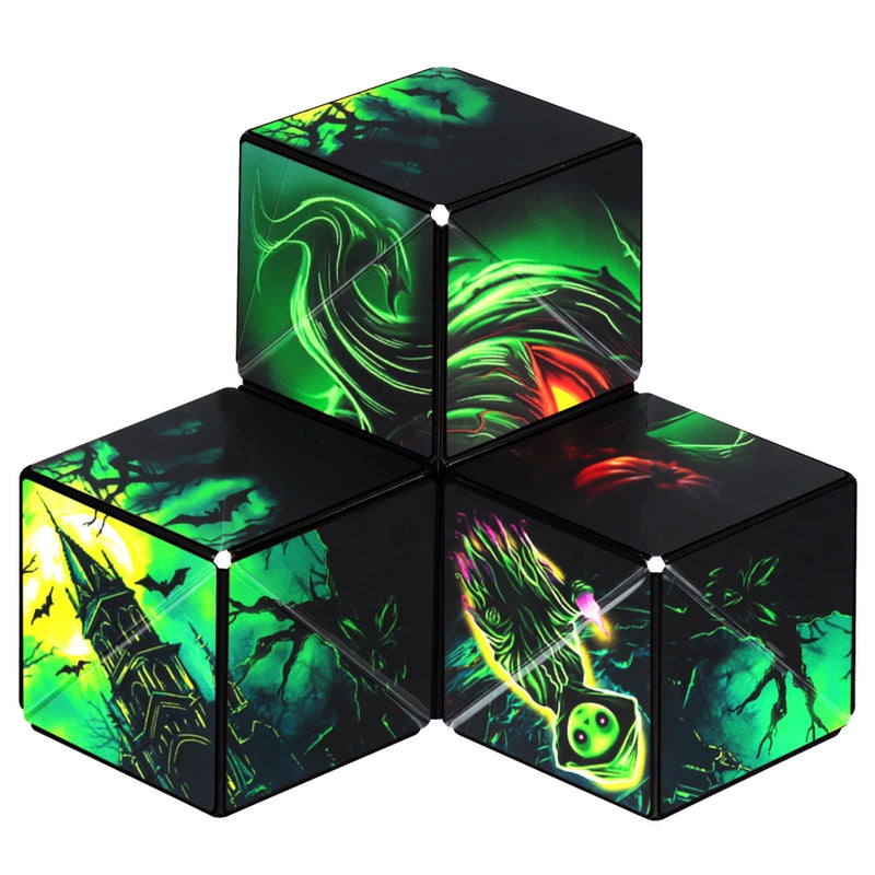 Shashibo: Magnetic Puzzle Limited Edition Spectral Series - Ghastly Jack