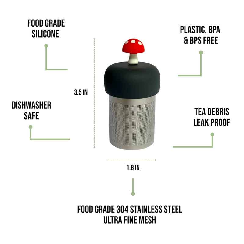 Mushroom Floating Tea Infuser