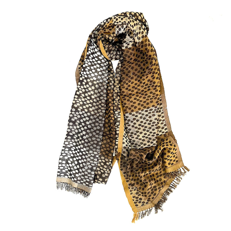 Marigold Row Silk Stole 2491