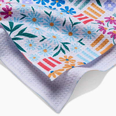 Floral Garden Tea Towel