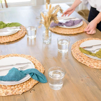 Gems Napkin Set, Soft Handwoven Cotton
