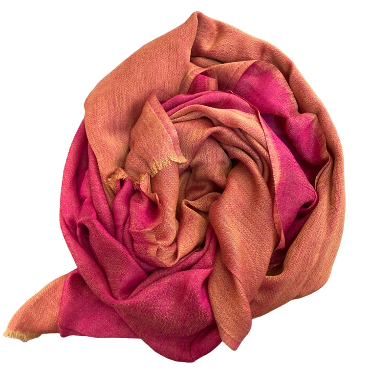 Pink Wool Stole