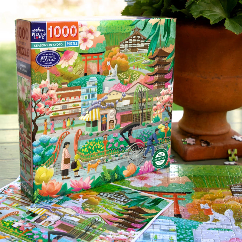 Seasons in Kyoto 1000 Piece Puzzle