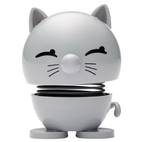 Hoptimist Cat in Light Grey