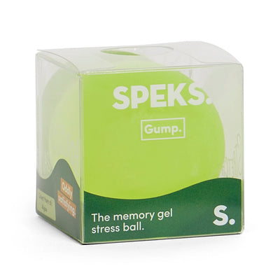 Gump Memory Gel Stress Balls, Cool Colors