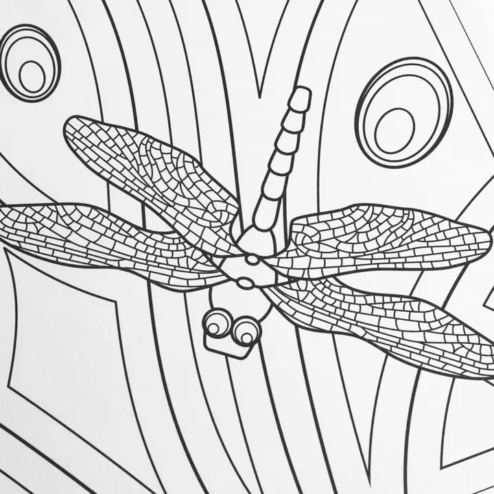 Coloring Book: Louis Comfort Tiffany