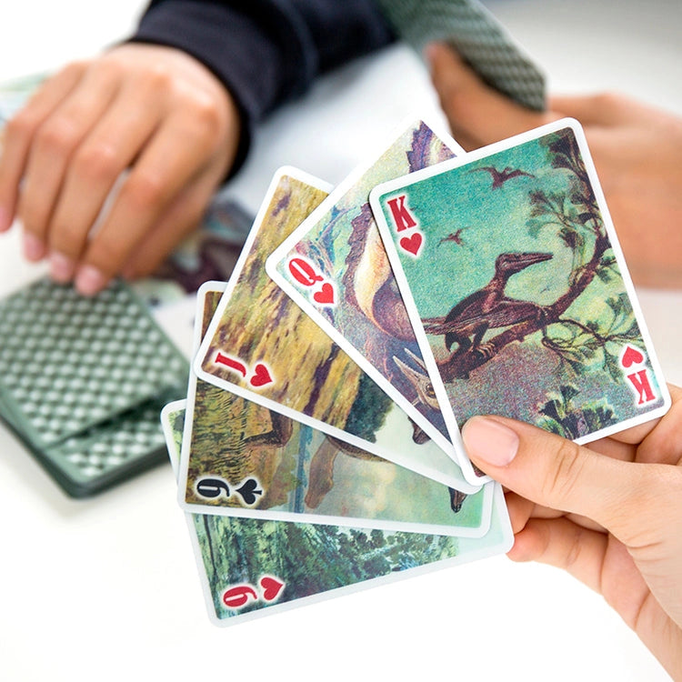 3D Dinosaur Playing Cards