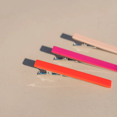 Nat + Noor, Evie Pink Tones Hair Clips