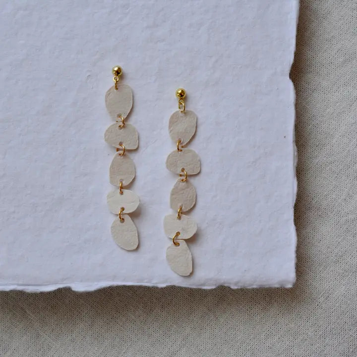 Pebble Zero-Waste Earrings